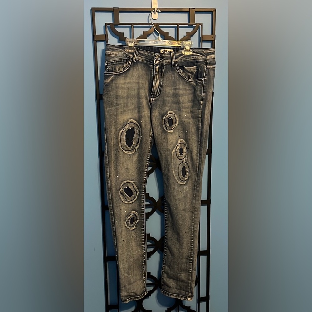 Cleo Decorative Jeans, Size 13 (Juniors)